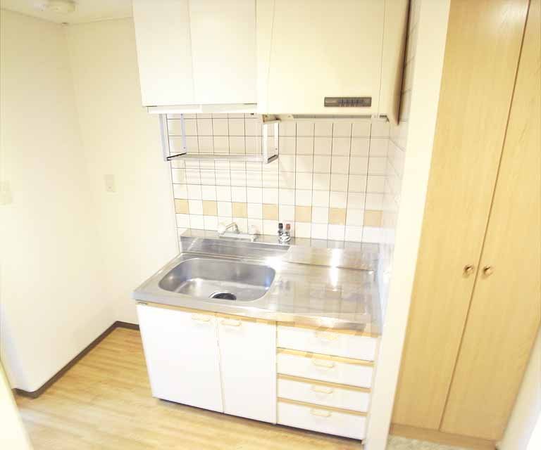 キッチン　シンクが広いキッチンです。