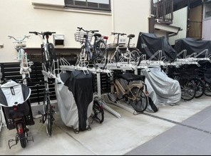 その他共有部分　駐輪場は各部屋2台確保