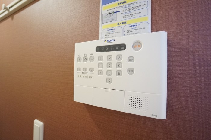 セキュリティ　※別部屋参考画像