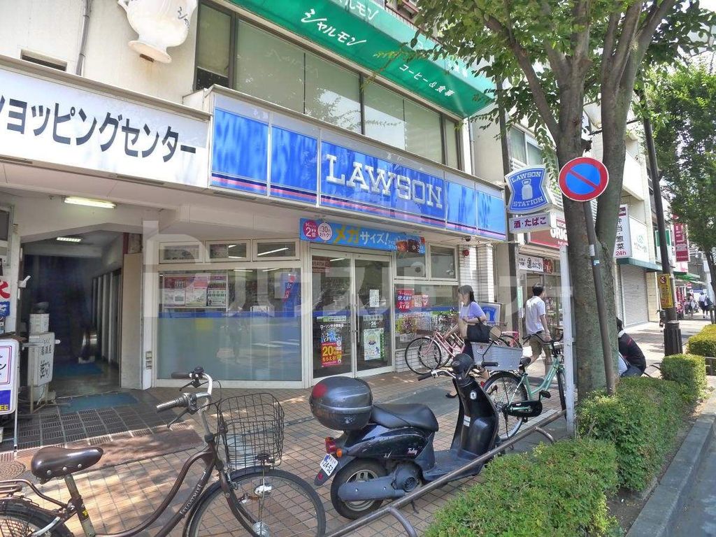 コンビニ　ローソン平井駅前店（コンビニ）まで200m