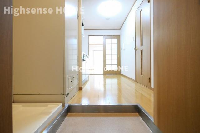 玄関　明るい玄関です