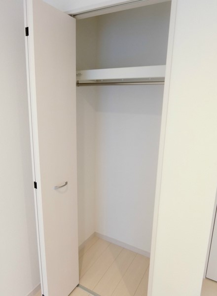 収納　たっぷりとした収納スペースです