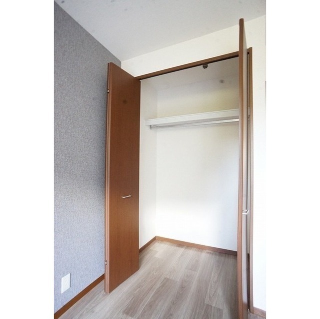 収納　寝室側のクロゼット♪
