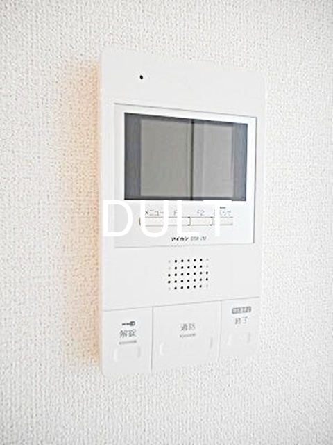 セキュリティ　モニター付きインターホンです。
