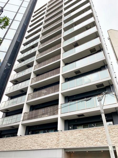 建物外観　オシャレで清潔感のある外観。