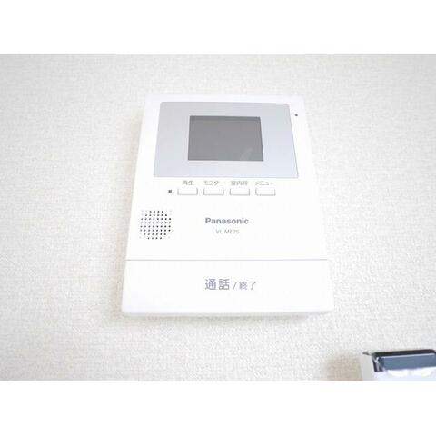 セキュリティ　安心のモニター付きインターホンです