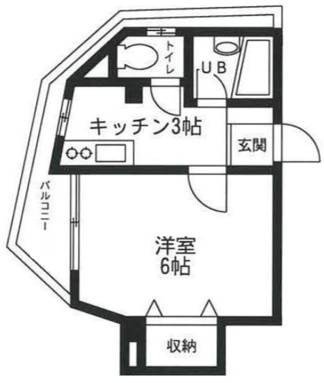 ラフィーネ学芸大学の間取り写真