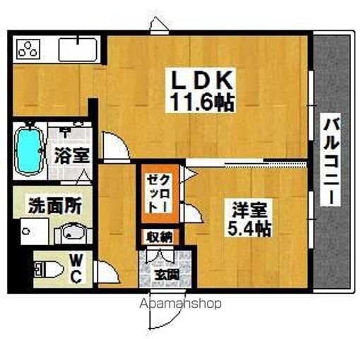 南海高野線 三国ケ丘駅 徒歩10分 3階建 築12年の間取り写真