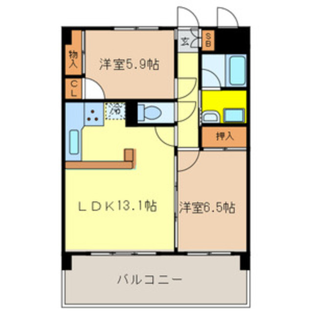 KS・WinHillsの間取り写真