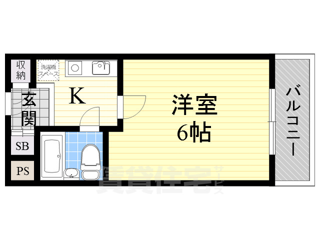 水尾ハイムの間取り写真