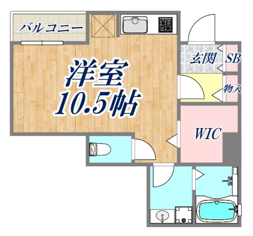 D-room南昭和町の間取り写真
