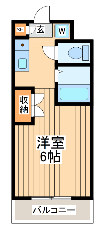 サンヴェール府中の間取り写真