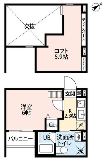 ラ・フォンテ新在家の間取り