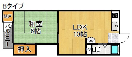 新遠里小野マンションの間取り