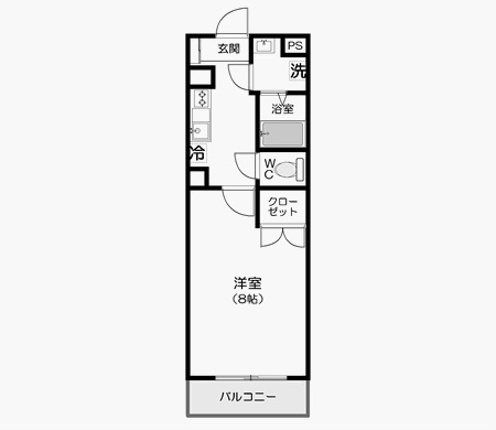 Lamer天白（ラメール天白）の間取り