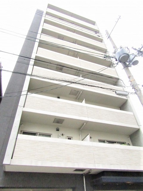大阪市鶴見区緑のマンションの建物外観