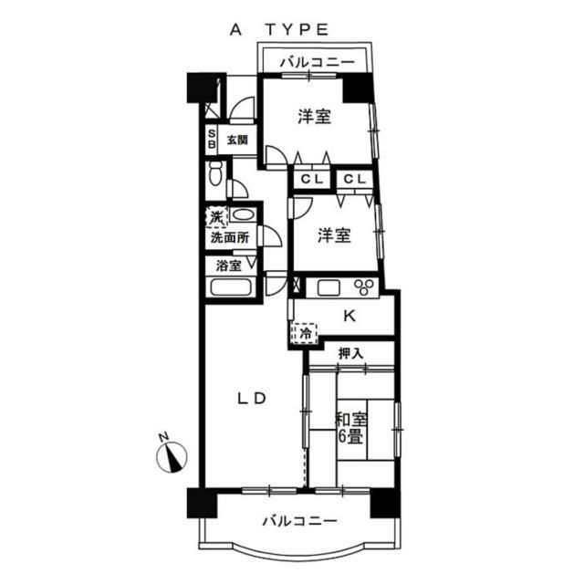 アーバンパーク柏の間取り