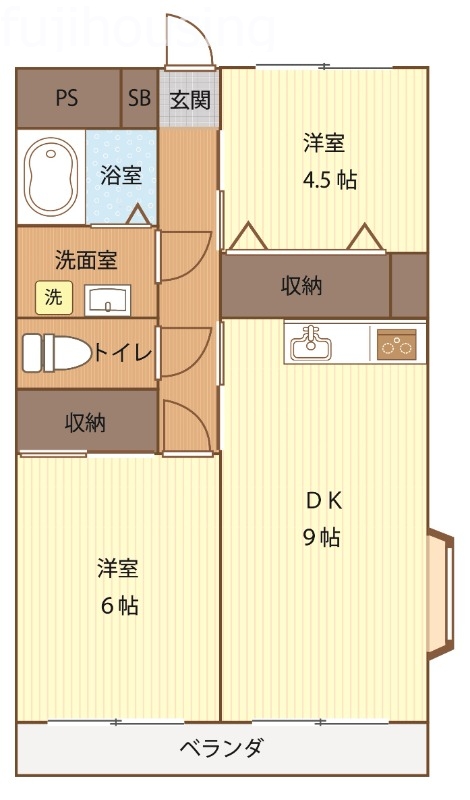 グランドメゾン久喜の間取り