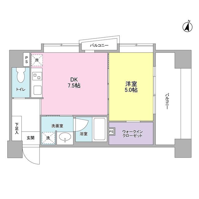 東京都文京区音羽１（マンション）の賃貸物件の間取り