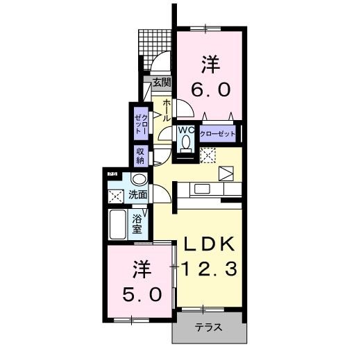 ブライトンコートの間取り