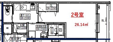 C.REST UEMATSUの間取り