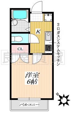 プラージュIIの間取り