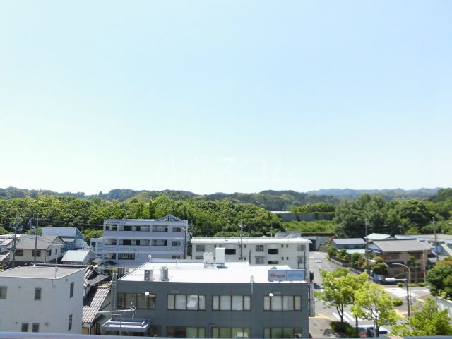 【掛川市南のマンションの眺望】