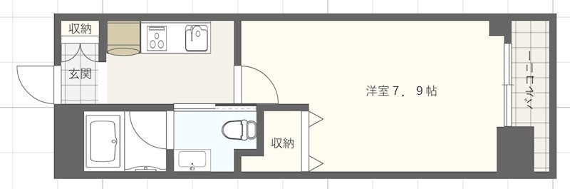 OTOWA神戸元町の間取り