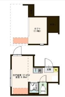 ハーモニーテラス西落合の間取り