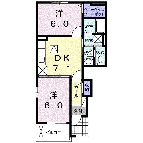 ベル　グランツの間取り