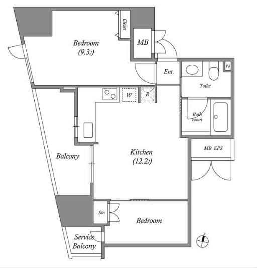 CAVANA+麻布台の間取り