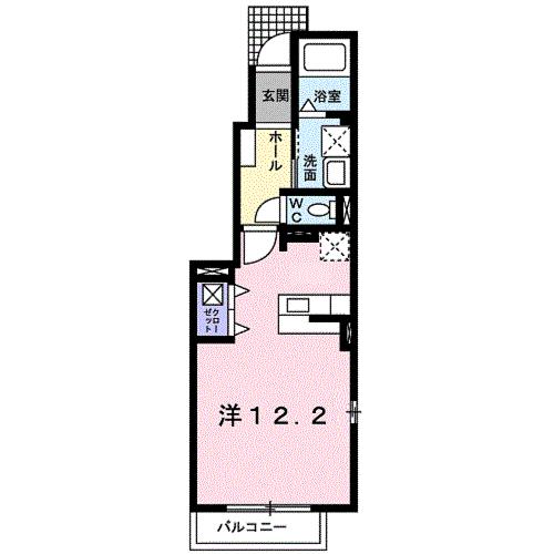 ヴィクトリー南佐賀の間取り