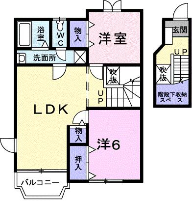 エクセレントシティIの間取り