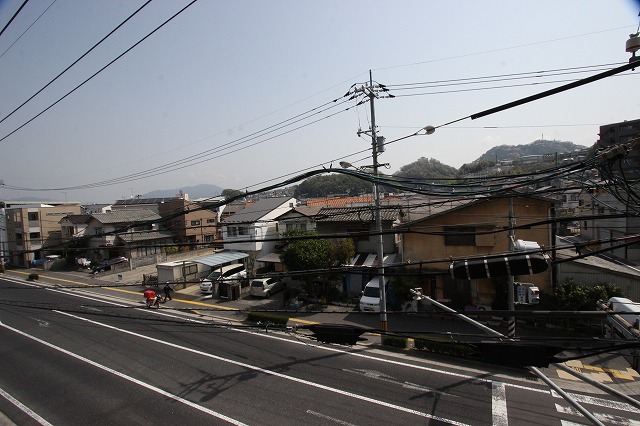 【広島市南区西旭町のマンションの眺望】