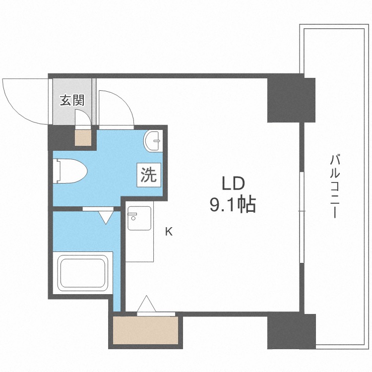 ジュエルタワーの間取り