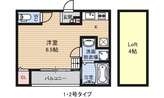 ケイティハイツの間取り