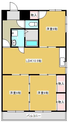 マンションみえの間取り