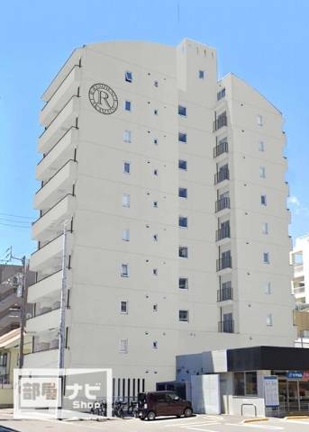 【R-RESIDENCE TAKAMATSUの建物外観】