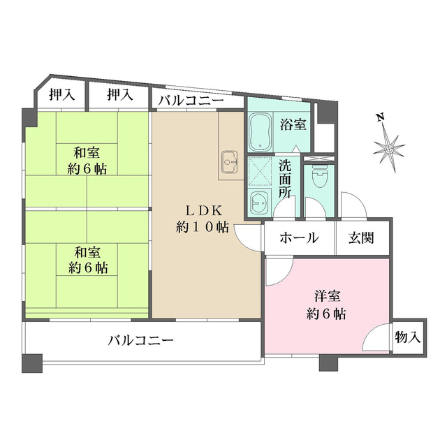 メゾン高橋の間取り