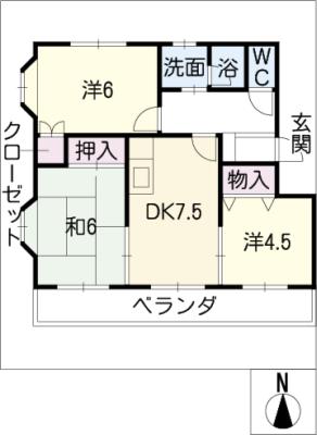 ヴューラセイホウの間取り