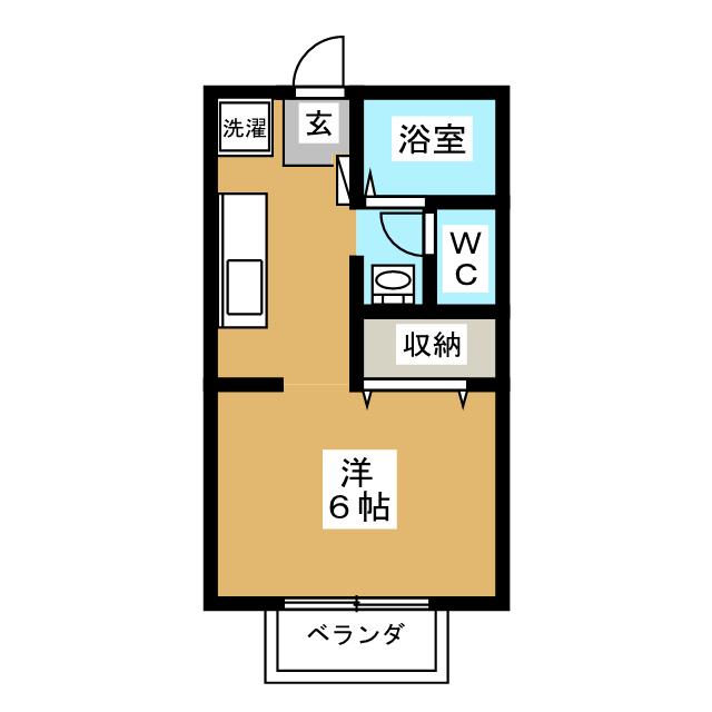 メルグリーンの間取り