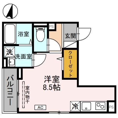 ステラ東川口の間取り