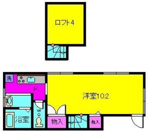 滝野荘の間取り