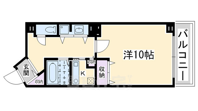 ビレイユ真英河原町の間取り