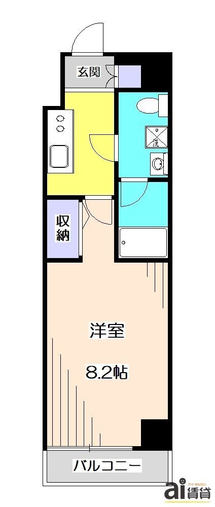 練馬区関町北のマンションの間取り