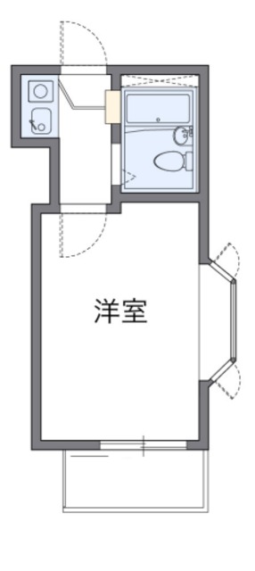 レオパレス代々木上原の間取り