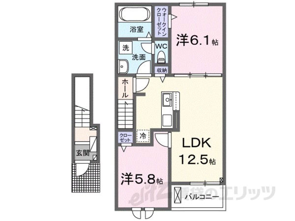 アリア高宮の間取り