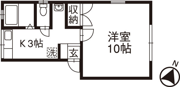 マーセルヨコガワの間取り