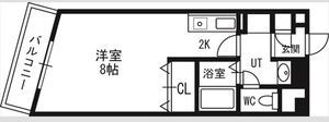 札幌市北区北三十四条西のマンションの間取り