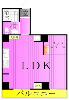 グリーンハイム親水公園の間取り